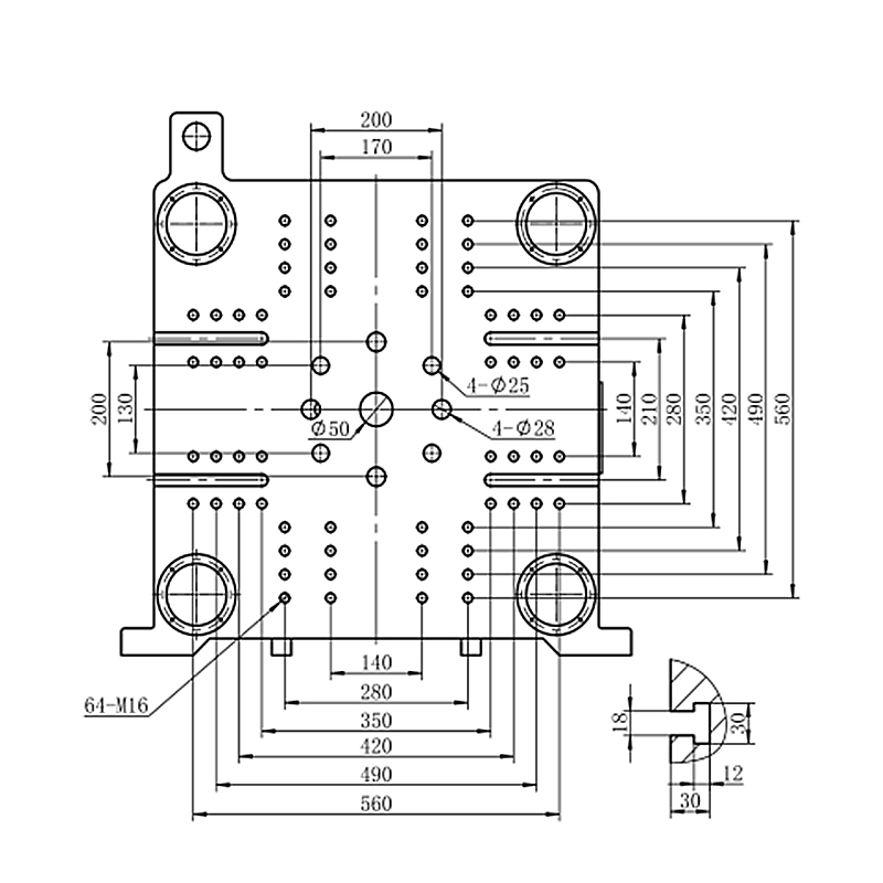 Hydraulische tuimelklem Duurzaam en stabiel Variabele energiebesparende spuitgietmachine voor kunststof emmers SL178