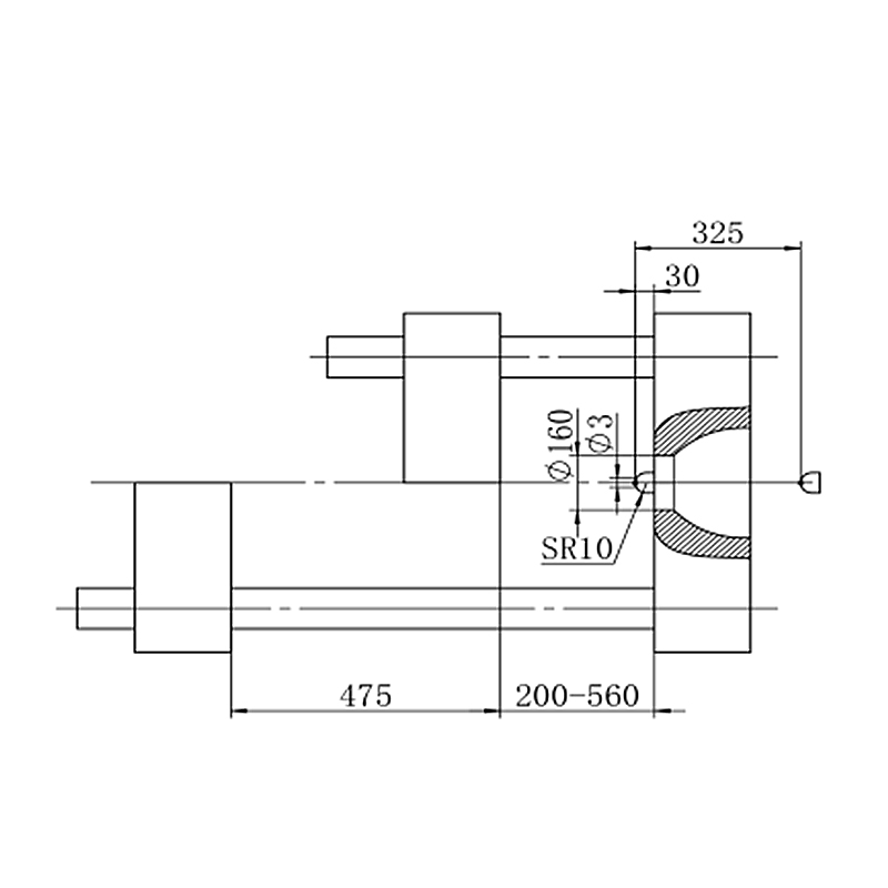 PET-voorgevormde spuitgietmachine kunststof product plastic beker SLA238