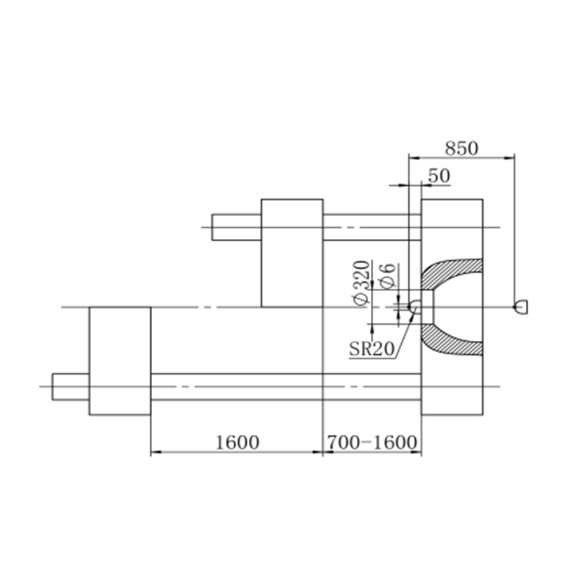 Lage investering Hoogwaardige PVC-buisfitting spuitgietmachine SLA1680